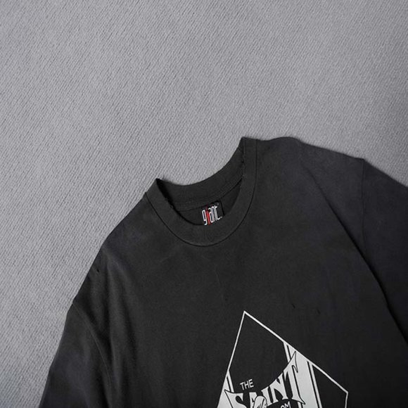 Saint Michael Dice & Room Print Short Sleeve Black - Picture 7 of 11